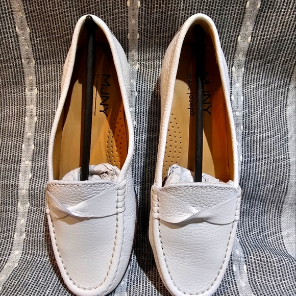 Marc Joseph NY white leather loafers - Picture 3 of 3